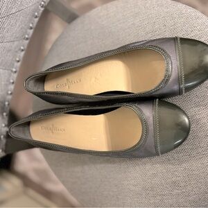 Cole Haan small wedge 10 pristine - gray/green
